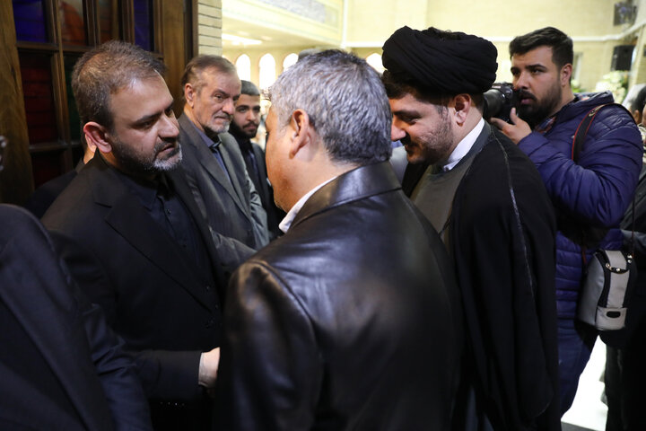 مراسم ختم پدر رضا جباری نماینده مسجد سلیمان