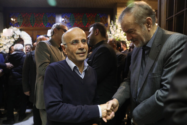 مراسم ختم پدر رضا جباری نماینده مسجد سلیمان