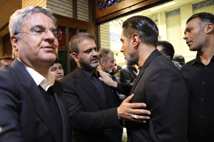 مراسم ختم پدر رضا جباری نماینده مسجد سلیمان