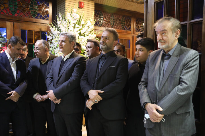 مراسم ختم پدر رضا جباری نماینده مسجد سلیمان