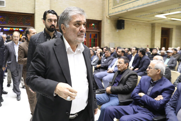 مراسم ختم پدر رضا جباری نماینده مسجد سلیمان