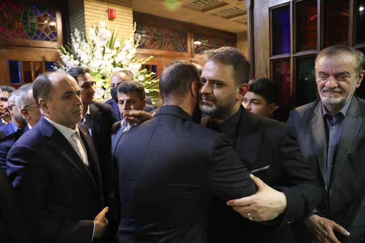 مراسم ختم پدر رضا جباری نماینده مسجد سلیمان