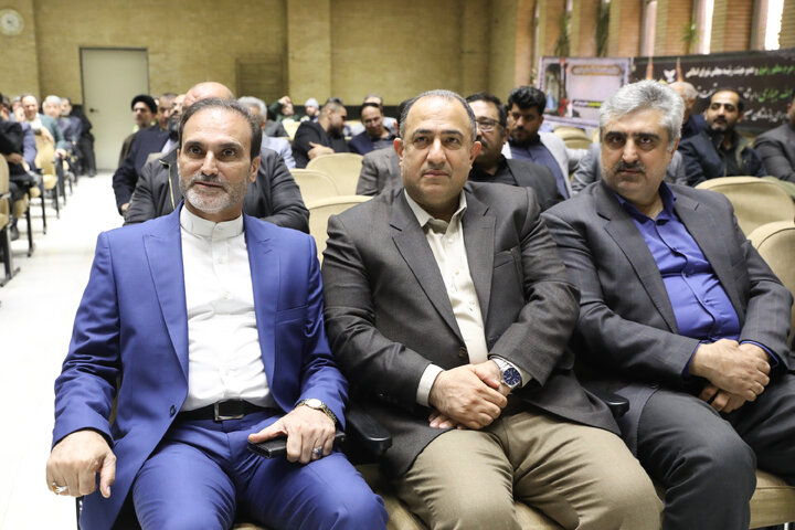 مراسم ختم پدر رضا جباری نماینده مسجد سلیمان