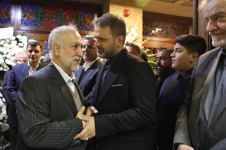 مراسم ختم پدر رضا جباری نماینده مسجد سلیمان