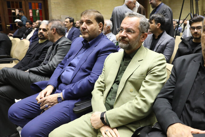 مراسم ختم پدر رضا جباری نماینده مسجد سلیمان