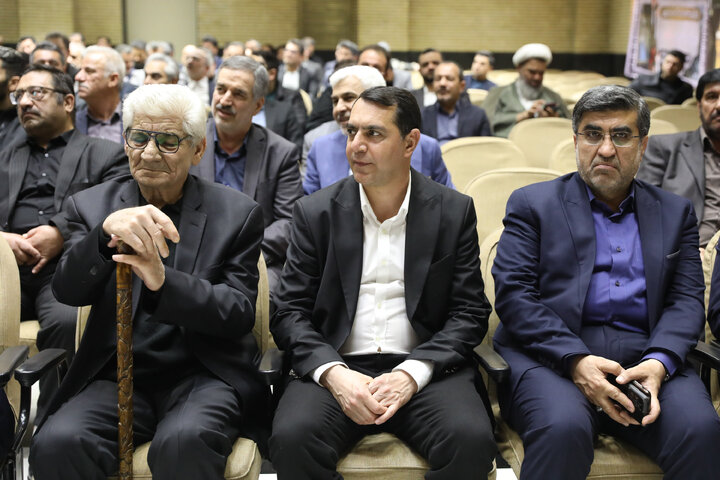 مراسم ختم پدر رضا جباری نماینده مسجد سلیمان