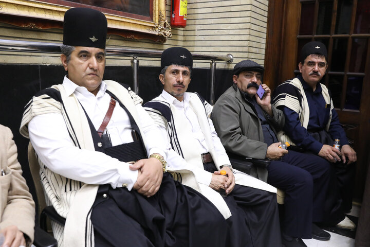 مراسم ختم پدر رضا جباری نماینده مسجد سلیمان