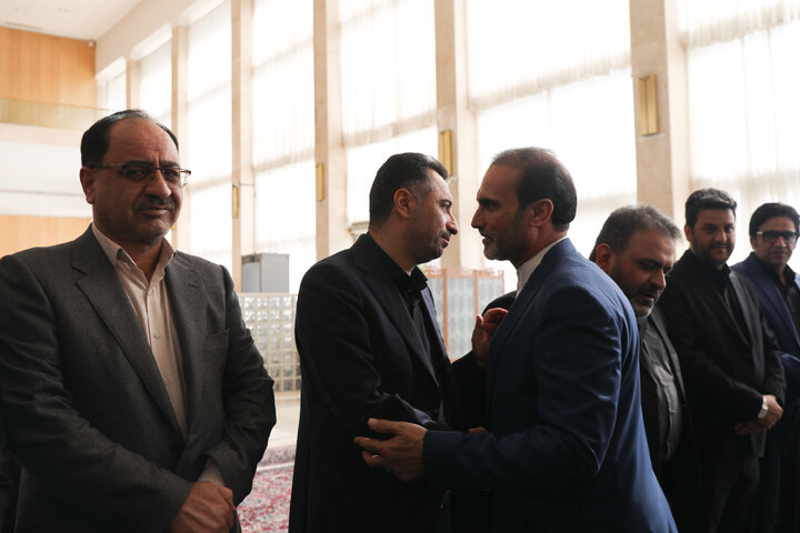 مراسم ختم پدر جباری نماینده مسجدسلیمان و برادر صالحی نماینده اقلید در مجلس