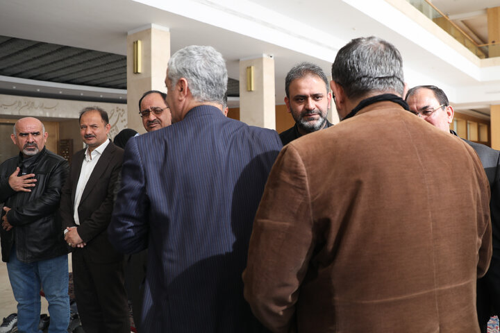 مراسم ختم پدر جباری نماینده مسجدسلیمان و برادر صالحی نماینده اقلید در مجلس