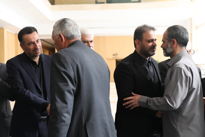 مراسم ختم پدر جباری نماینده مسجدسلیمان و برادر صالحی نماینده اقلید در مجلس