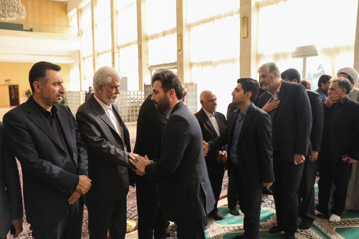 مراسم ختم پدر جباری نماینده مسجدسلیمان و برادر صالحی نماینده اقلید در مجلس