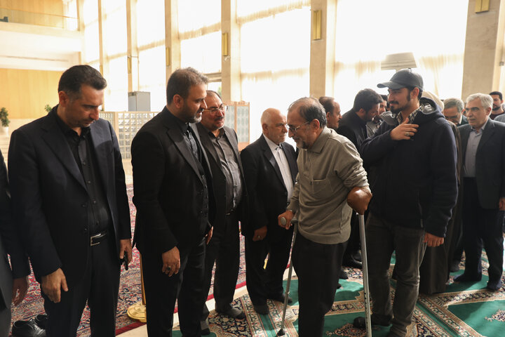 مراسم ختم پدر جباری نماینده مسجدسلیمان و برادر صالحی نماینده اقلید در مجلس