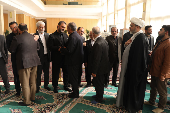مراسم ختم پدر جباری نماینده مسجدسلیمان و برادر صالحی نماینده اقلید در مجلس