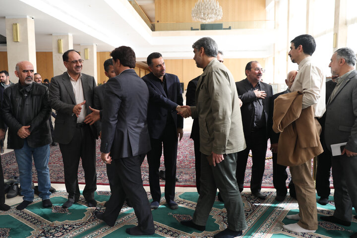 مراسم ختم پدر جباری نماینده مسجدسلیمان و برادر صالحی نماینده اقلید در مجلس