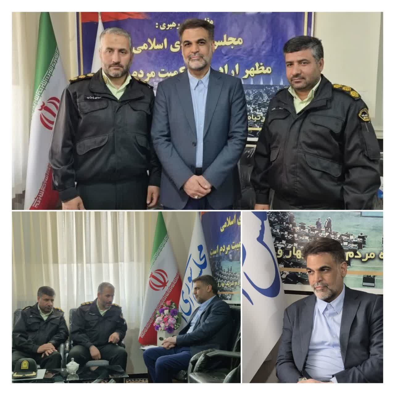 مطالبات و نیازهای نیروی انتظامی در راستای ارتقای امنیت و خدمترسانی بهتر به مردم پیگیری می شود