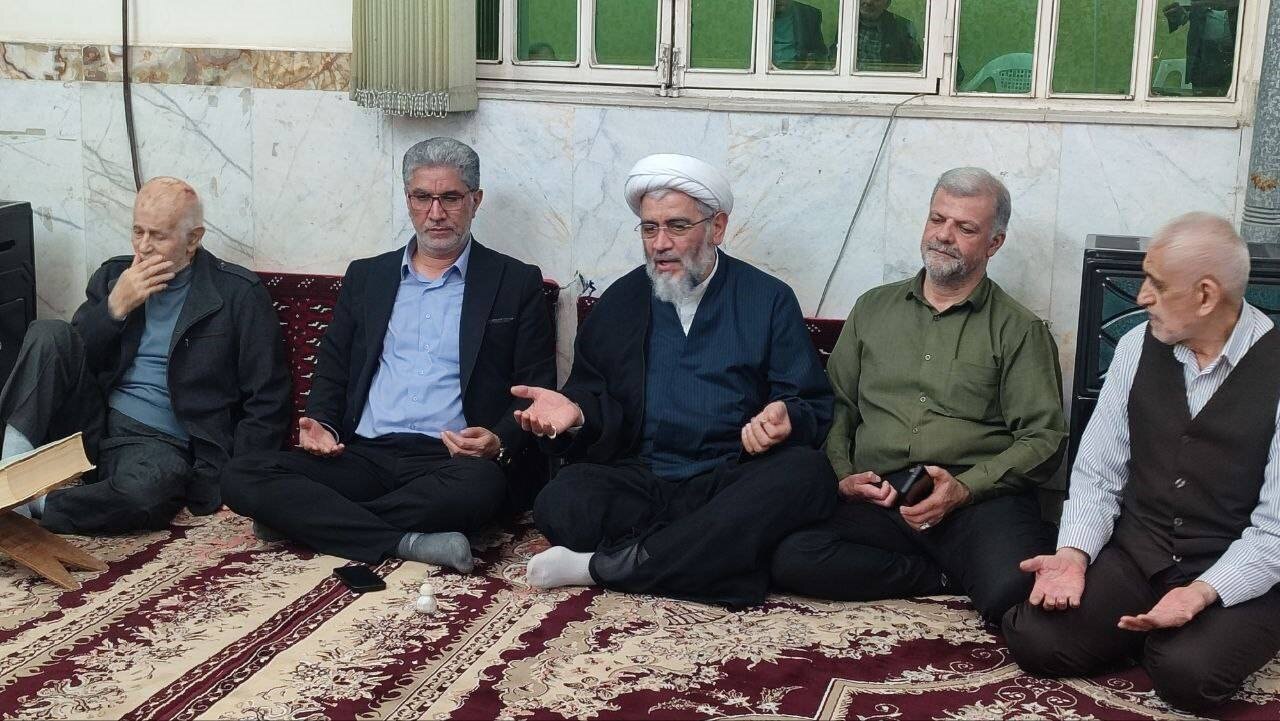 حضور سنگدوینی در مسجد ولیعصر(عج) گرگان برای بررسی مشکلات مردم/حضور در محفل انس با قرآن در امامزاده نُه‌تن