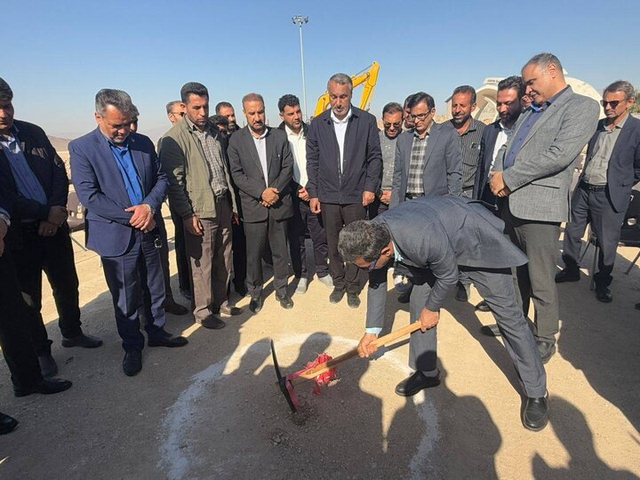 پروژه آبرسانی ۳۵۰ میلیارد ریالی دانشگاه جهرم کلنگ‌زنی شد