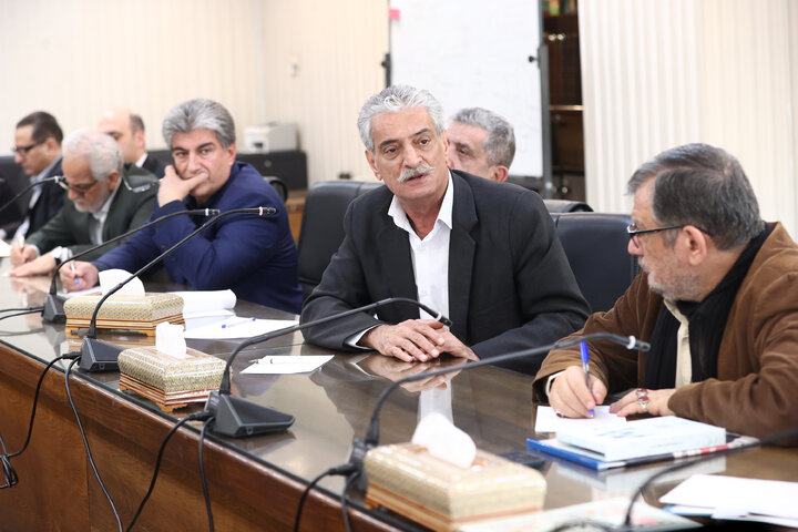 نشست تعدادی از روسای اتحادیه های اصناف با علی نیک زاد نایب رییس مجلس شورای اسلامی