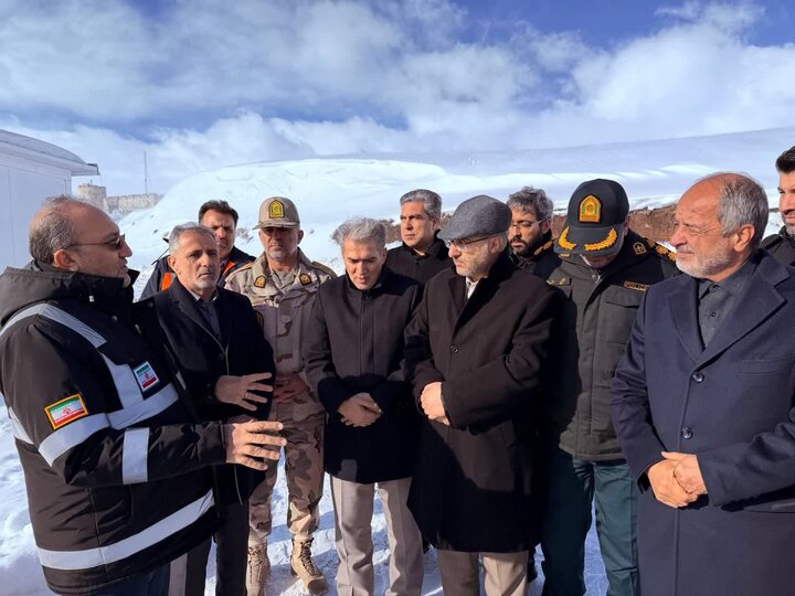 بازدید رضازاده از پایانه مرزی کوزه‌رش‌/ تأکید بر راه اندازی هر چه سریع تر پایانه