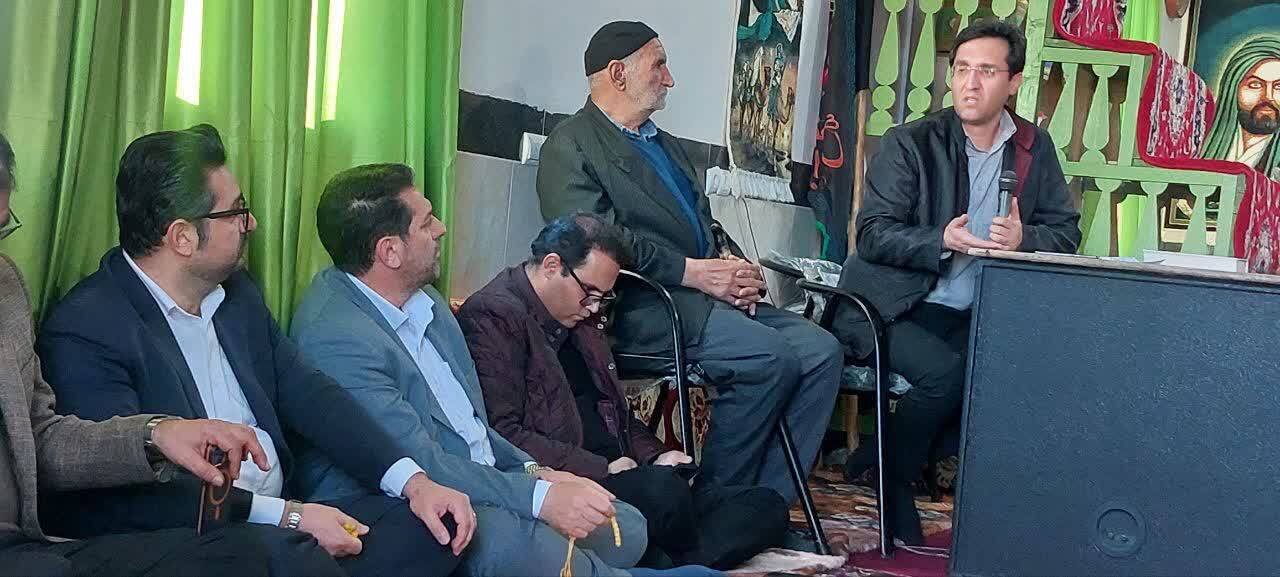 دیدار مردمی فرامرز شهسواری با اهالی روستای دلو حسن