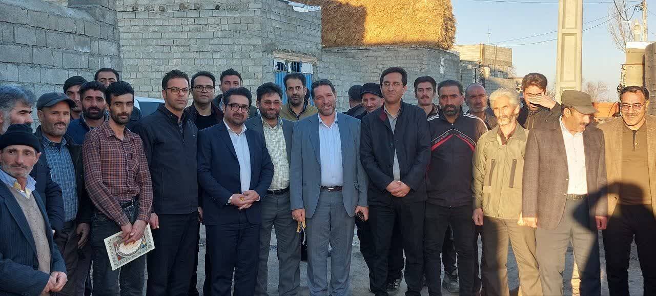 دیدار مردمی فرامرز شهسواری با اهالی روستای دلو حسن