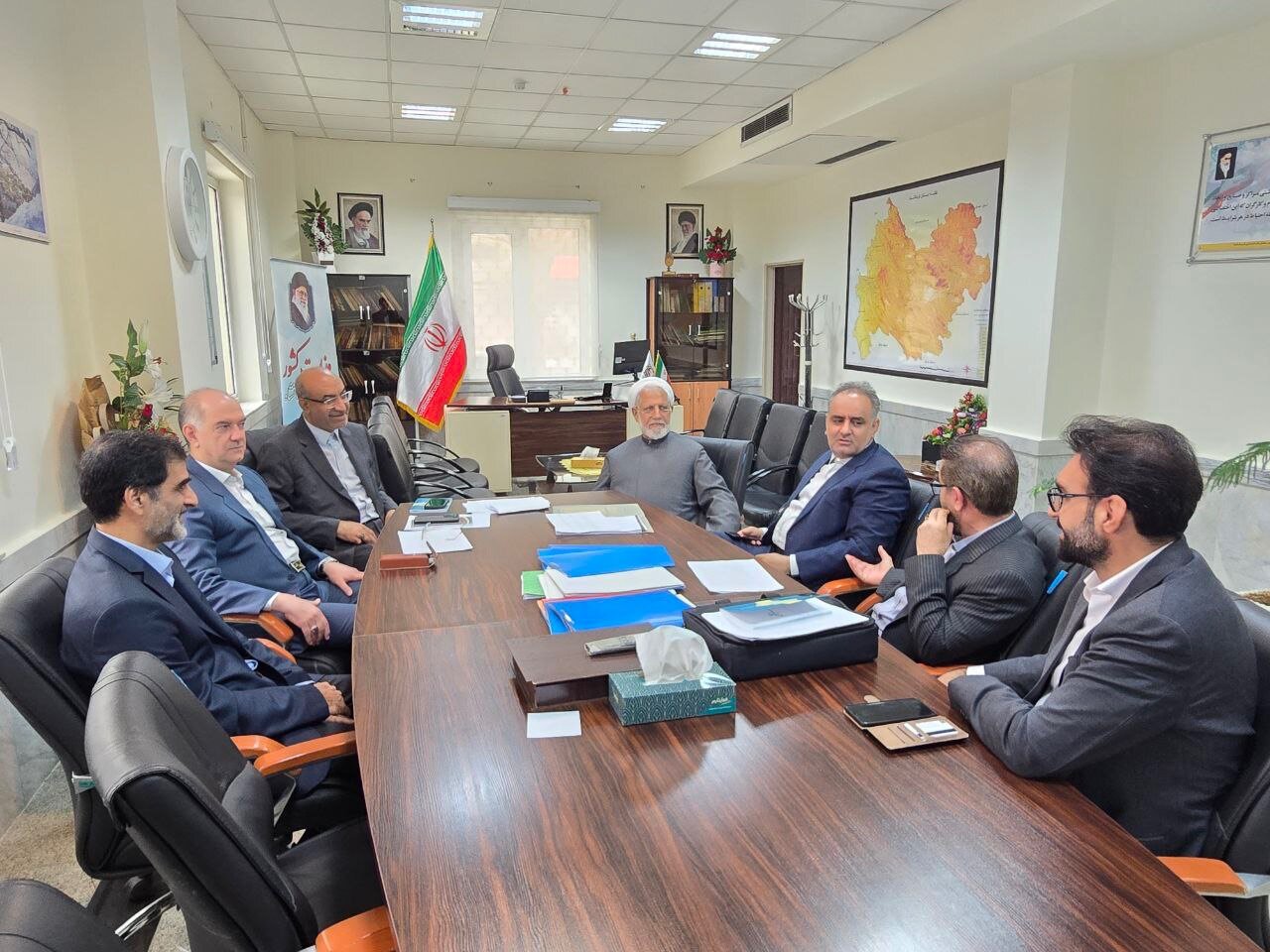 دیدار هیأت نظارت با استاندار کرمانشاه با حضور رستگار یوسفی / تأکید بر انتخابات باشکوه و رقابتی