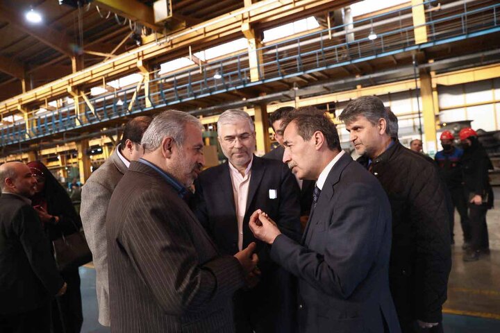 بازدید میدانی اعضای مجمع نمایندگان استان تهران از شهرک صنعتی شمس‌آباد