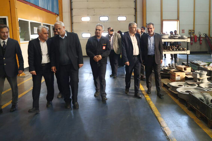 بازدید میدانی اعضای مجمع نمایندگان استان تهران از شهرک صنعتی شمس‌آباد