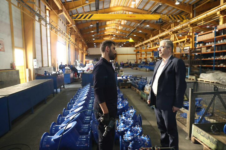 بازدید میدانی اعضای مجمع نمایندگان استان تهران از شهرک صنعتی شمس‌آباد