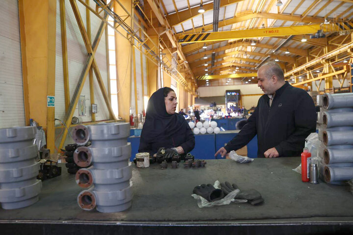 بازدید میدانی اعضای مجمع نمایندگان استان تهران از شهرک صنعتی شمس‌آباد