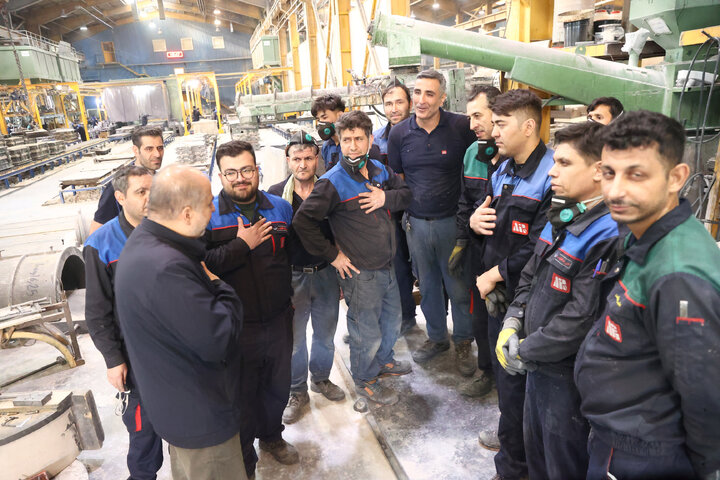 بازدید میدانی اعضای مجمع نمایندگان استان تهران از شهرک صنعتی شمس‌آباد