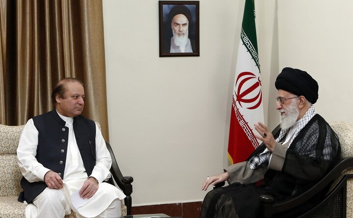 نواز شریف شهادت رهبر معظم انقلاب را به ملت و دولت ایران تسلیت گفت