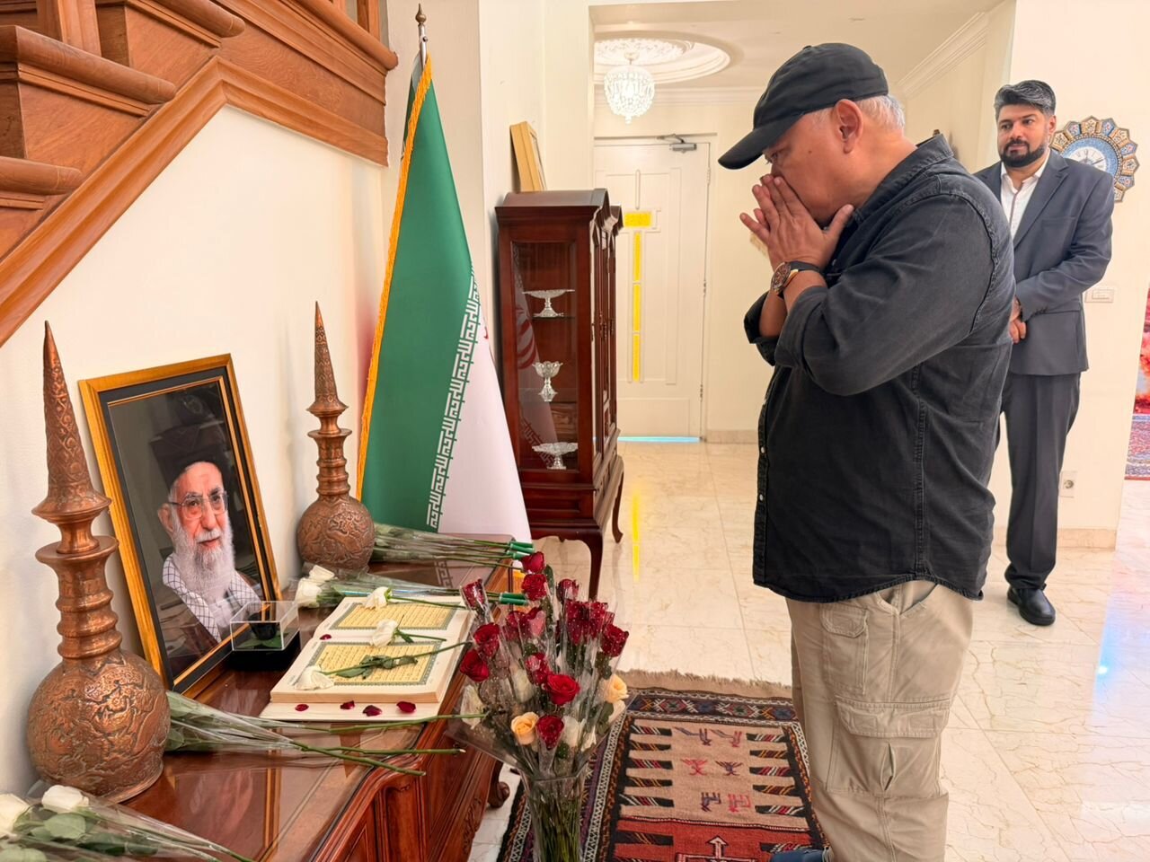 دیپلمات‌ها و مقامات اندونزی یاد رهبر شهید انقلاب را گرامی داشتند
