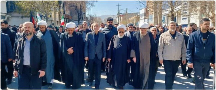 همراهی رنجبر با مردم کرمانشاه در برگزاری مراسم سوگواری شهادت رهبر عزیز انقلاب