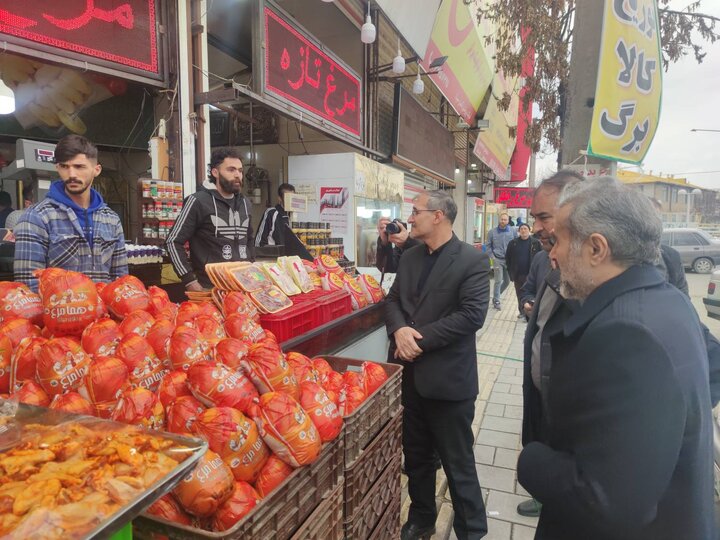  نظارت میدانی مدیرکل دیوان محاسبات استان آذربایجان غربی از بازار کالای اساسی مردم