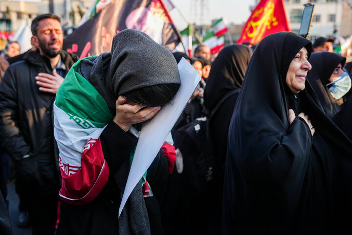 اجتماع مردمی بیعت با آیت‌الله سید مجتبی خامنه‌ای سومین رهبر معظم انقلاب اسلامی - تهران