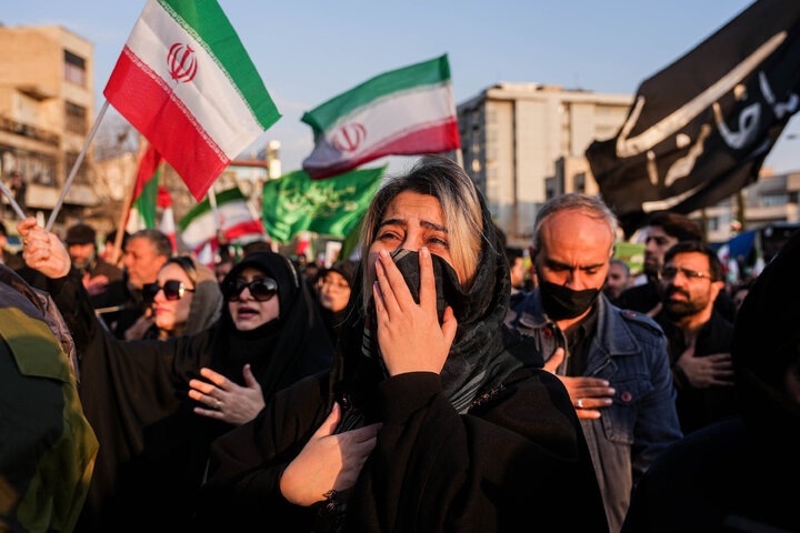 اجتماع مردمی بیعت با آیت‌الله سید مجتبی خامنه‌ای سومین رهبر معظم انقلاب اسلامی - تهران