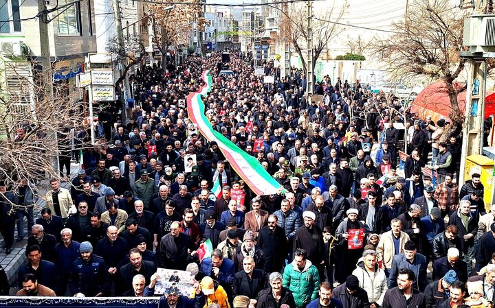 حضور نمایندگان مجلس در راهپیمایی پرشور روز قدس