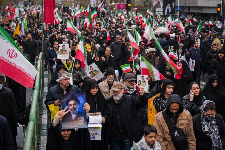 راهپیمایی روز جهانی قدس در تهران