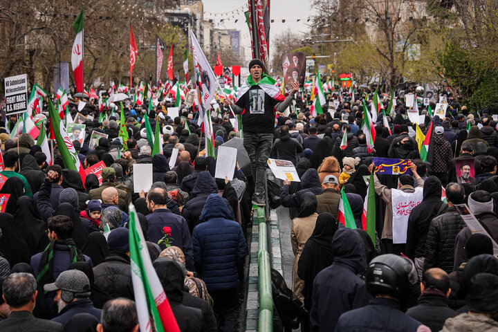 راهپیمایی روز جهانی قدس در تهران