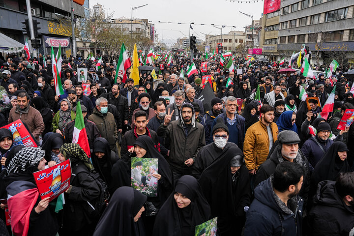 راهپیمایی روز جهانی قدس در تهران