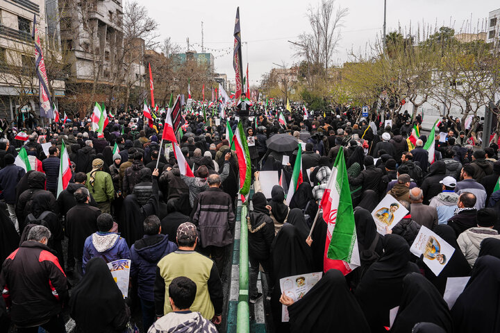راهپیمایی روز جهانی قدس در تهران