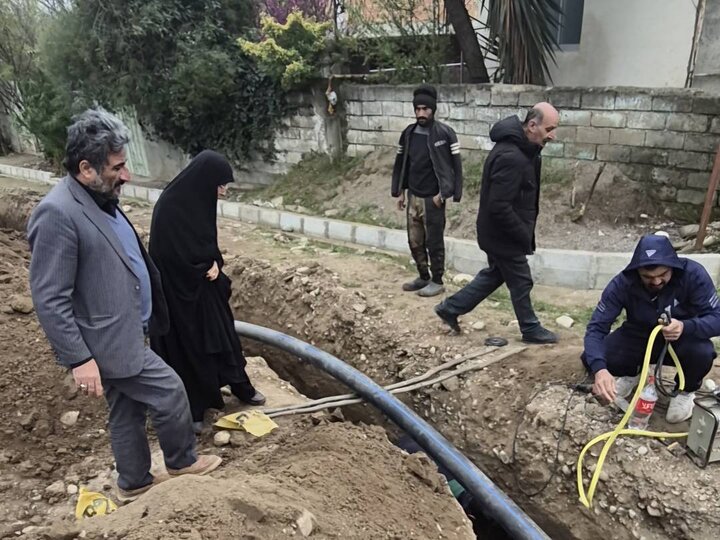پروژه انتقال آب شرب روستای ترم با تامین اعتبار زمانی توسط کیاسری اجرایی شد