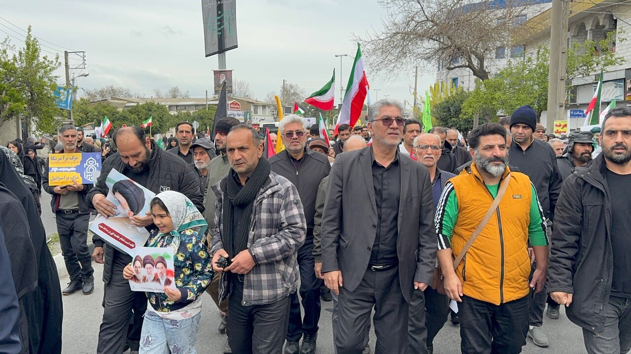حضور نمایندگان مجلس در راهپیمایی پرشور روز قدس