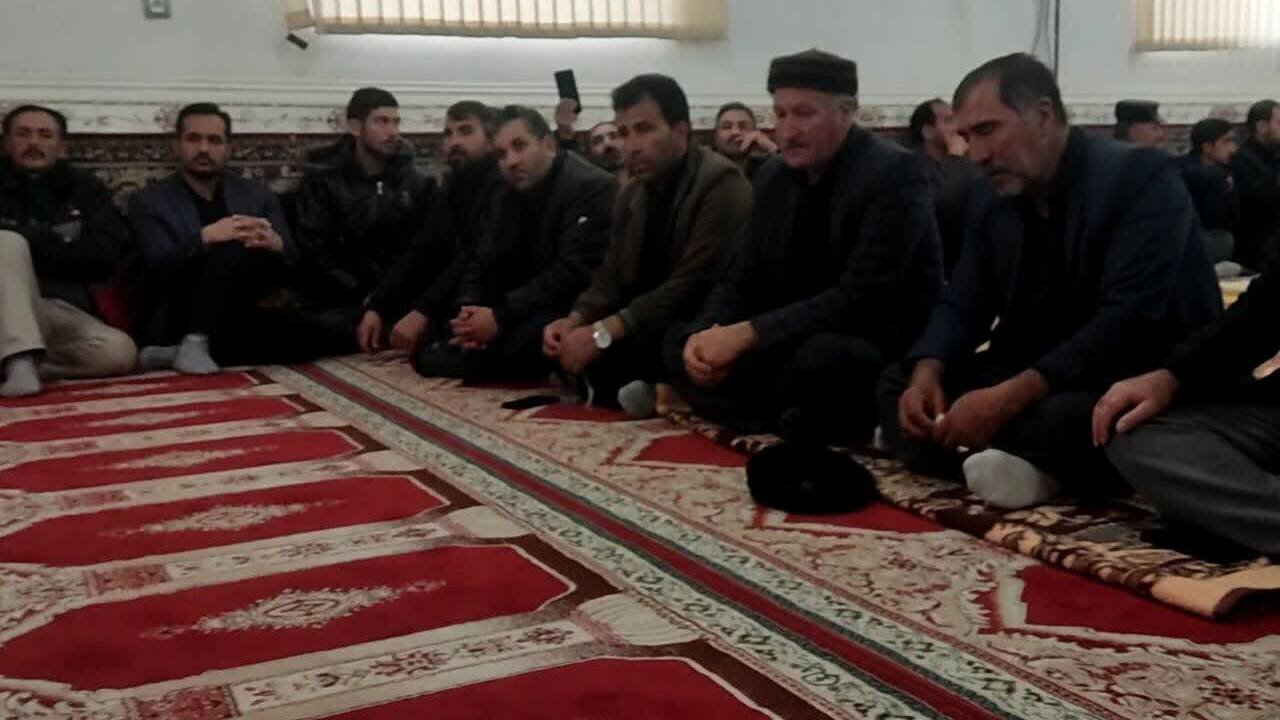 حضور شهسواری در مراسم ختم شهدای جنگ رمضان و دیدار با خانواده شهید بخشی&nbsp;&nbsp;