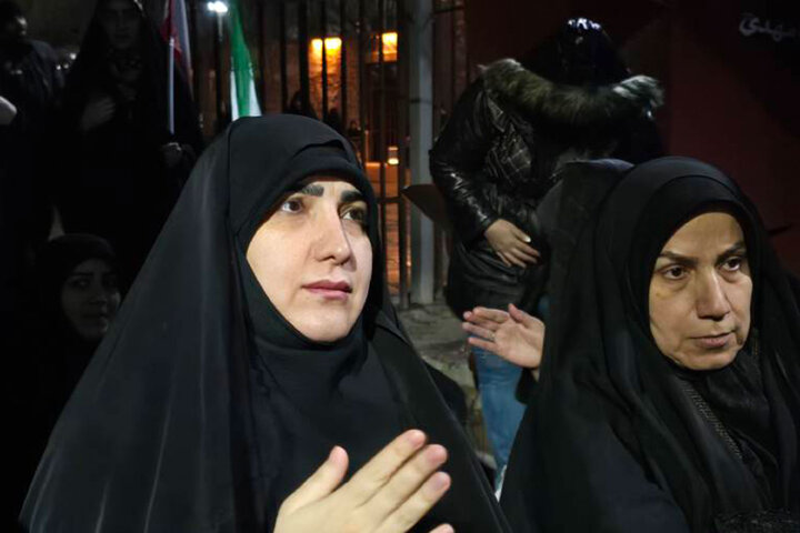حضور قیصری نماینده مجلس شورای اسلامی در تجمعات مردمی