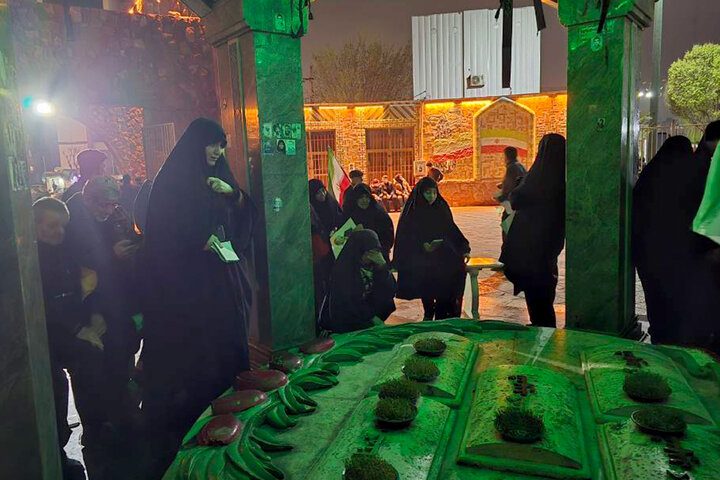 حضور قیصری نماینده مجلس شورای اسلامی در تجمعات مردمی