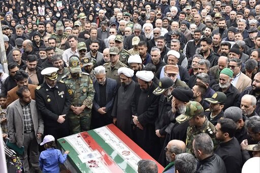 حضور «سنگدوینی» در مراسم تشییع شهید مدافع وطن و مواکب شهر گرگان