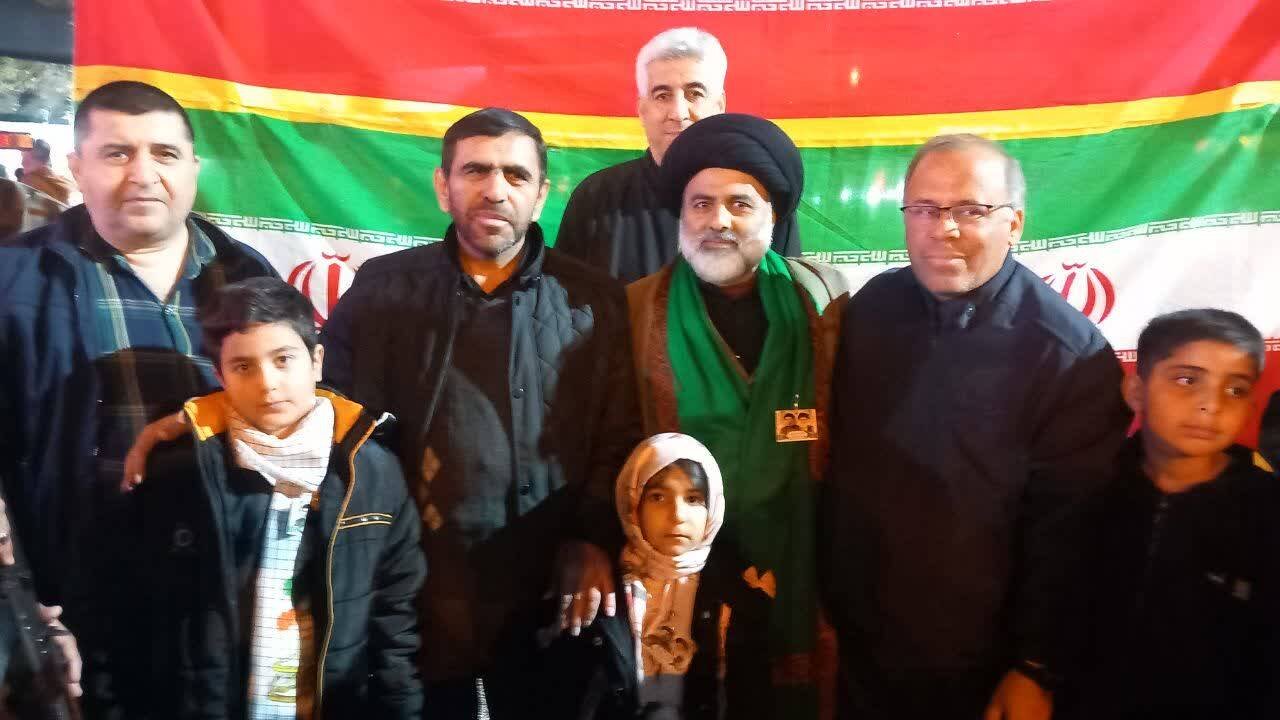 حضور نماینده شرق گلستان در اجتماع مردمی بیعت با رهبر انقلاب