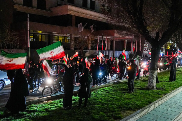 کاروان موتوری و خودرویی در خونخواهی امام شهید امت و بیعت با رهبر معظم انقلاب - تهران